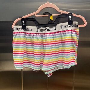 Juicy Couture Kids Multicolor Striped Shorts